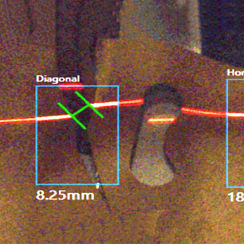 Sistema di ispezione a camera - LaserChek - Valco Melton - automatico / di misura