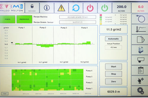 Sistema di controllo della pesatura digitale - Weight Inspekt - Valco Melton - con touch screen