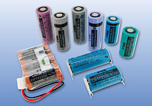 Batteria litio-biossido di manganese - CR17 - FDK - CR / per automobile / con doppio terminale