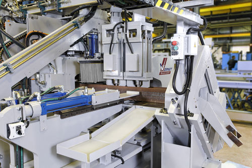 linea di lavorazione per profilati angolari - VERNET BEHRINGER