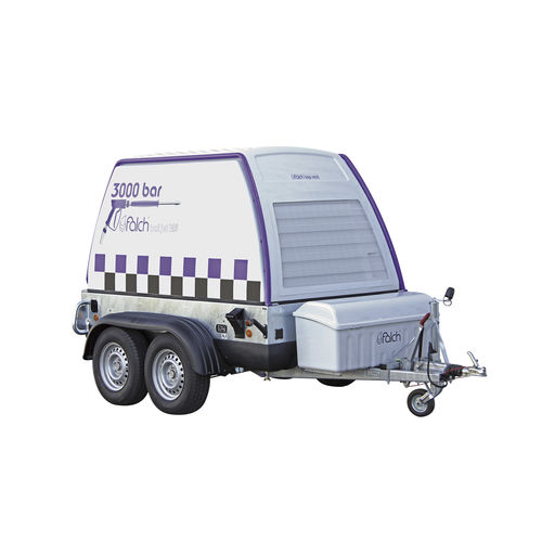 Idropulitrici ad acqua fredda - trail jet 125 3000-22-0-d - falch gmbh - con motore diesel / su rimorchio / con serbatoio