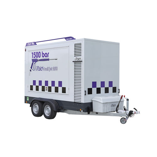 Idropulitrici ad acqua fredda - trail jet 250 1500-82-0-d - falch gmbh - con motore diesel / su rimorchio / con serbatoio