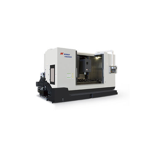 Centro di lavoro CNC 3 assi - VM T/C series - NEWAY CNC EQUIPMENT (SUZHOU) CO., LTD - verticale / a montante mobile / con tavola rotante
