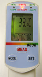 Termometro a infrarossi - EJB HACCP - BERCU - con sonda / con display LCD / IP65