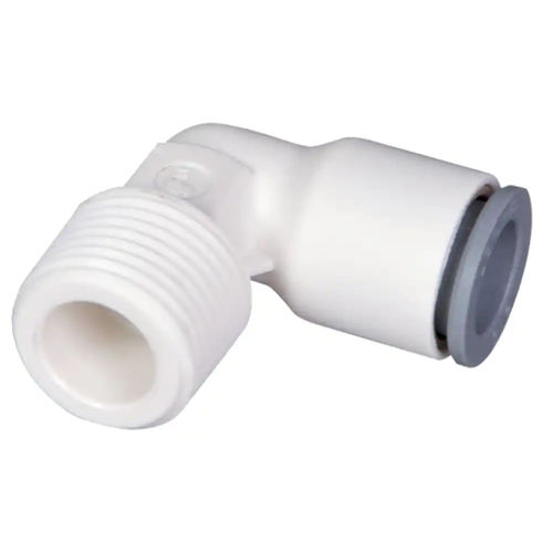 Raccordo per acque reflue - LIQUIfit - Parker Legris - ad avvitamento / gomito a 90° / polimerico