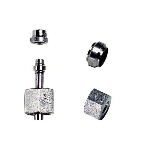 Raccordo pneumatico - 1810 08 00 - Parker Legris - ad anello / a compressione / ISO