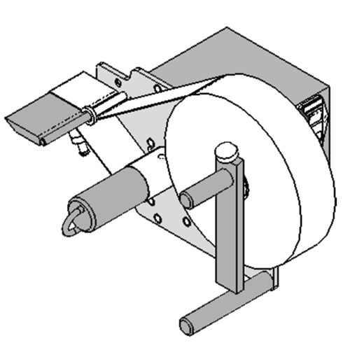 Distributore di etichette adesive - GREMWIND - GREMTEK - a motore