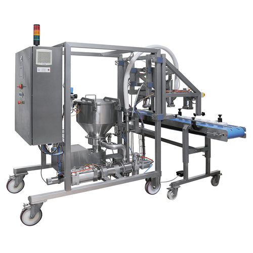 Riempitrice automatizzata - PCM Dosytop - PCM - per bottiglie / per lattine / per prodotti alimentari