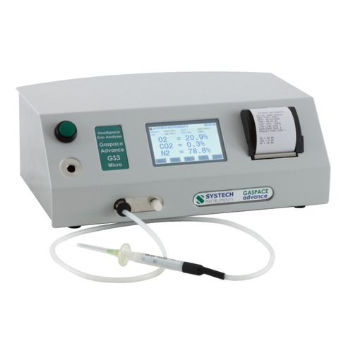 Analizzatore di ossigeno - Gaspace Advance Micro - Systech Illinois - di biossido di carbonio / di gas / per l'industria agroalimentare