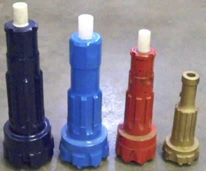 Punta di perforazione fondo foro - Western Drilling Tools inc - a pulsanti