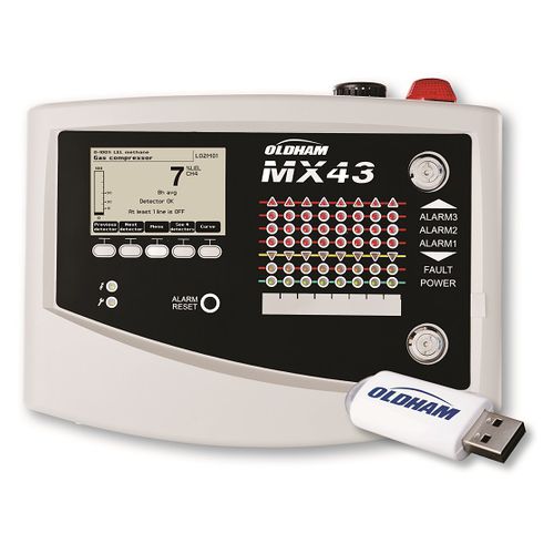Unità di controllo per rilevatore di gas - MX 43 - Teledyne Gas And Flame Detection