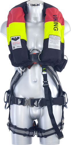 Imbracatura anticaduta - V53 Offshore - Vertiqual - con punto di ancoraggio laterale / con giubbino