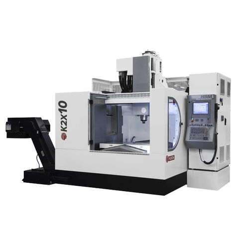 Centro di lavoro 3 assi - K2X 10 - HURON - verticale / HSK A-63 / 36 utensili