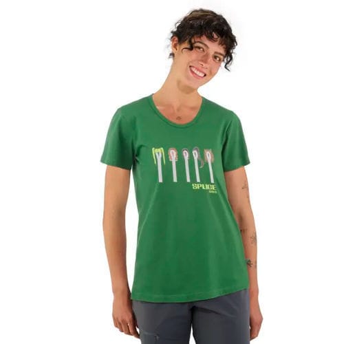 Maglietta da lavoro - WO SPLICE GIRLS T - Edelrid - con protezione UV / in cotone / per donna