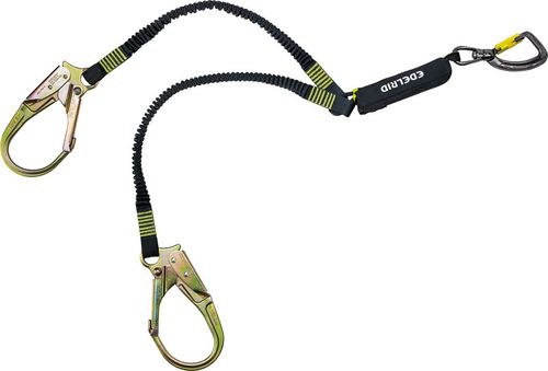 Cordino con assorbitore di energia con cinghia - SHOCKSTOP series - Edelrid