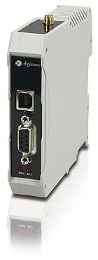 Modem IP - 8D5756 - Digicom SpA - GPRS / industriale / integrato