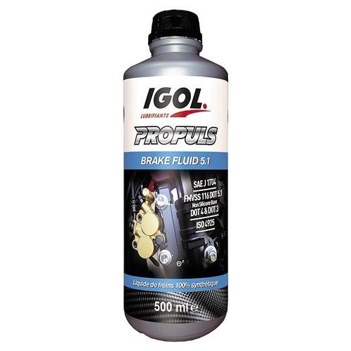 Liquido dei freni sintetico - 5.1 - IGOL - DOT 5.1 / freno idraulico