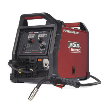 Saldatrice MIG-MAG - POWER MIG® 211i  - Lincoln Electric - monofase / DC / portatile