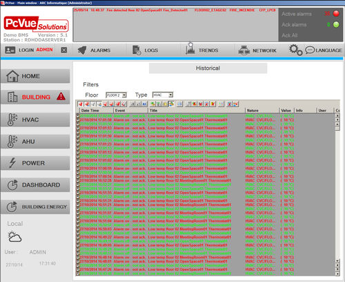 Software configurazione - ARC Informatique - di archiviazione dati / security information and event management (SIEM) / di allarme