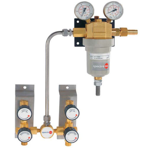 Pannello di controllo per calibratura di pressione - BU13 - Spectron Gas Control Systems GmbH - in acciaio inossidabile