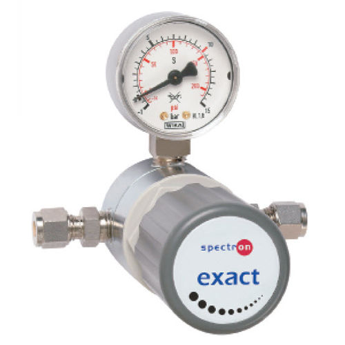 Regolatore di pressione per gas - LE 52 exact - Spectron Gas Control Systems GmbH - a membrana / monostadio / in acciaio inossidabile