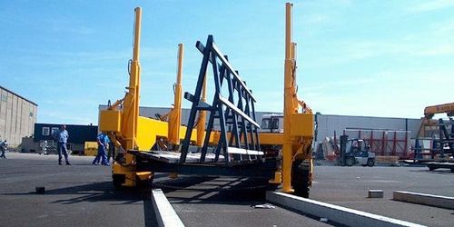 Rimorchio a pianale - TCT 35 - Tracta - più di 6 assi / trainato / per movimentazione di carichi pesanti