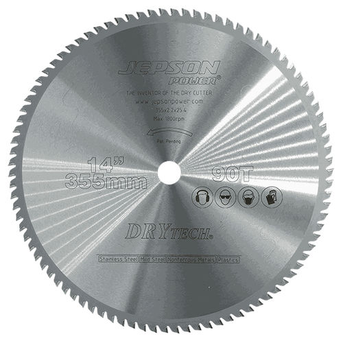 Lama per sega circolare - DRYTECH® - JEPSON POWER - in carburo / per metallo / a dentatura fine