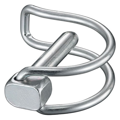 Coppiglia a clip - GTZB series - Maillon rapide - Peguet - in acciaio / per tubi