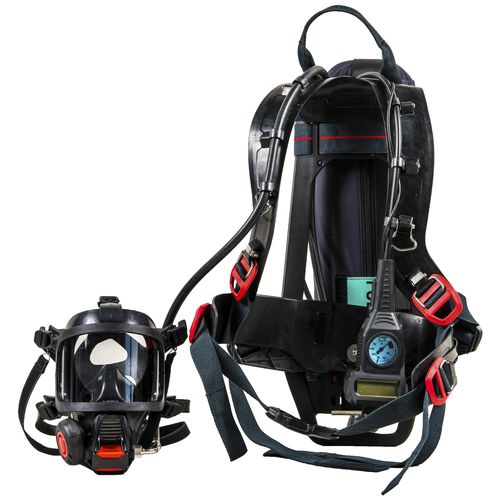 Casco da pompiere - Incurve-E - Interspiro - con respiratore