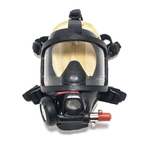 Maschera di protezione a pieno facciale - S-USA - Interspiro - filtrante / con raccordo a baionetta