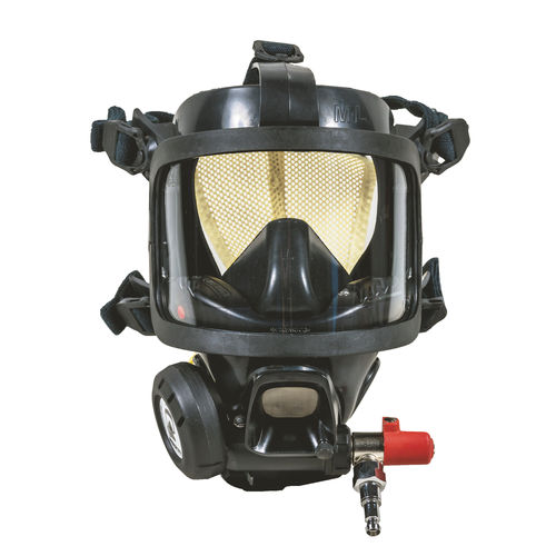 Maschera di protezione a pieno facciale - S-USA - Interspiro - con valvola / filtrante / con raccordo a baionetta