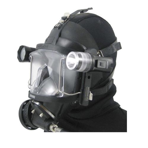 Maschera di protezione a pieno facciale - Divator  - Interspiro - con valvola / filtrante / con raccordo a baionetta