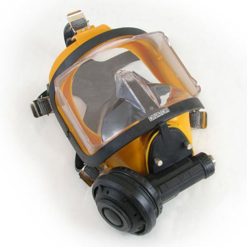 Maschera di protezione a pieno facciale - Divator  - Interspiro - con valvola / a pressione / filtrante