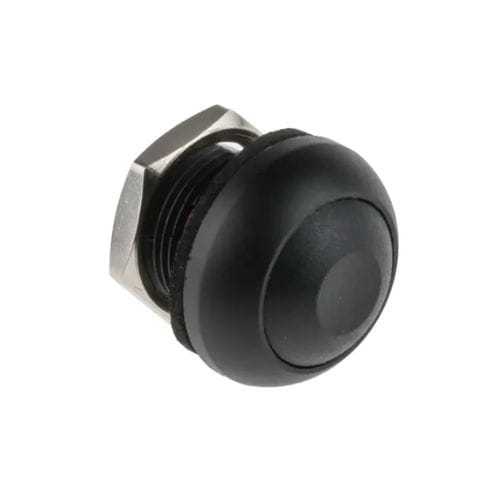 Pulsante con testa a fungo - 734-6704 - RS PRO - IP67 / di attivazione / ad azione momentanea