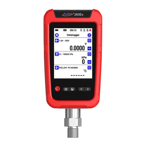 Registratore digitale - ADT260Ex - Additel Corporation - di portata / di pressione / di temperatura