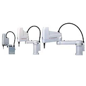Robot SCARA - YK series - NEW-MAT MECATRONICS - 3 assi / per montaggio a soffitto / a tenuta stagna