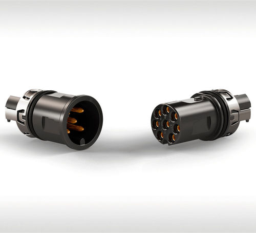 Connettore di dati - Modular M8 / M12 - ERNI Electronics - di alimentazione elettrica / SMT / circolare