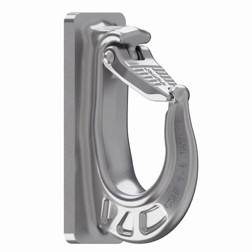 Gancio a saldare - CSHF series - Ketten Wälder GmbH cromox - con fermo di sicurezza