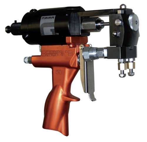 Pistola a spruzzo - 7.3 kg/min | Evolution Star - GAMA - per schiuma di poliuretano / manuale / con miscelatura interna