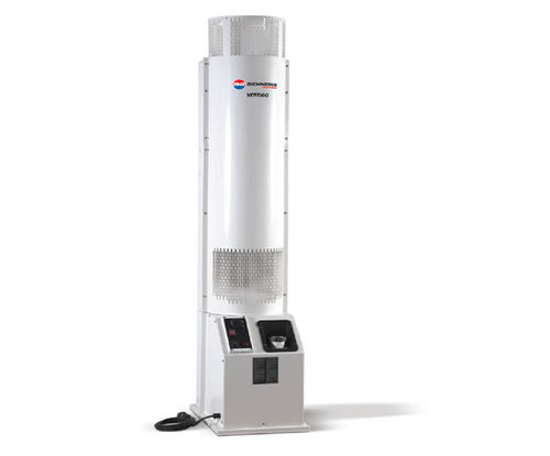 Aerotermo elettrico - 16.9 kW, 1 200 m³/h | VERTIGO - biemmedue spa - da terra