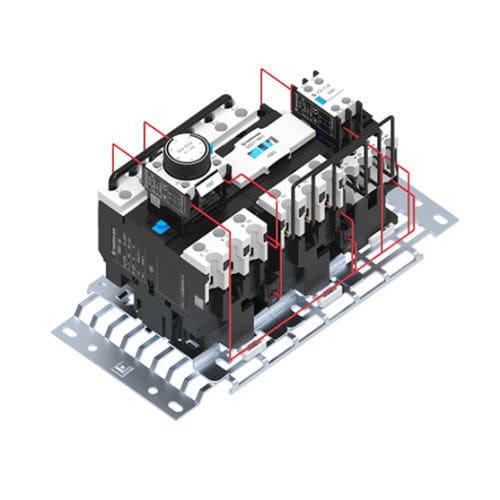 Starter di motore - GSQ1-40 - Tianshui 213 Electrical Apparatus Group CO.,LTD. - stella-triangolo / di isolamento / trifase