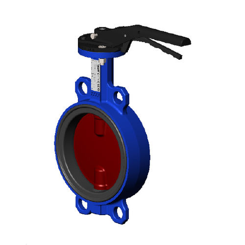 Valvola a farfalla - Tecfly VPI-02 series - TECOFI - a leva / per acqua / per aria compressa