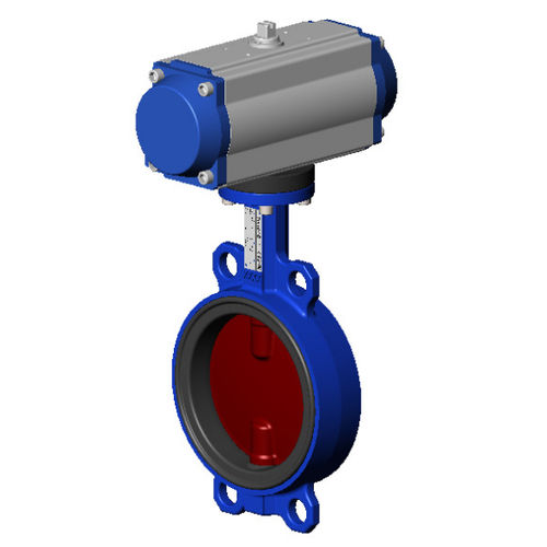 TopHomer Valvola A Farfalla Sanitaria Da 3 Pollici A Triplo Morsetto, Valvola A Farfalla Verticale Pneumatica In Acciaio Inossidabile 304 - Foto 10