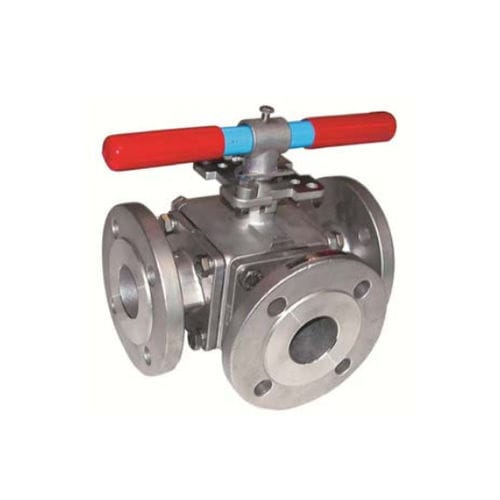 Valvola a sfera - BS6241L, BS6241T - TECOFI - a leva / per acqua / con flangia