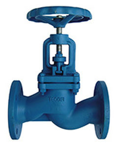 Valvola a globo - R3240, R3243 - TECOFI - con volante / per vapore / con flangia