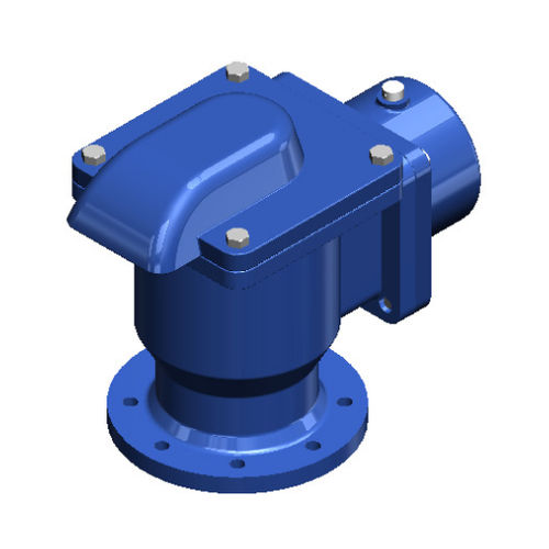 Valvola di scarico per aria - PVT series - TECOFI - per circuito d'acqua / con flangia