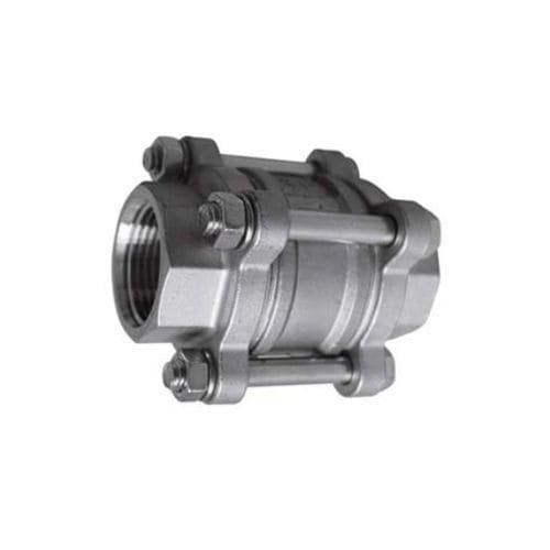 Valvola di ritegno assiale - CA6170 series - TECOFI - a disco / filettata / per l'industria chimica