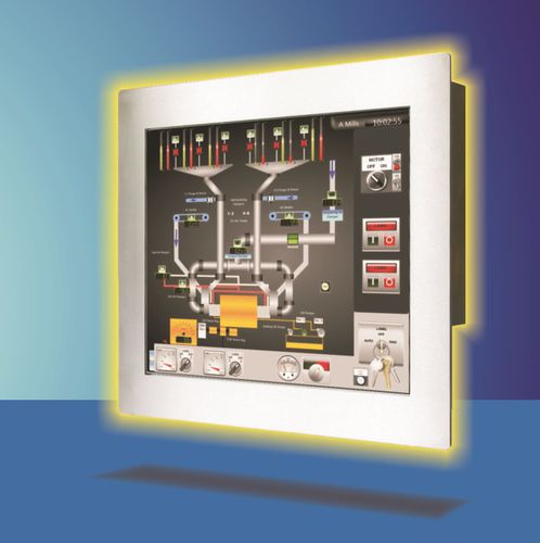Panel PC di LCD - UTICOR Automation GmbH - TFT LCD / con touch screen / con retroilluminazione a LED