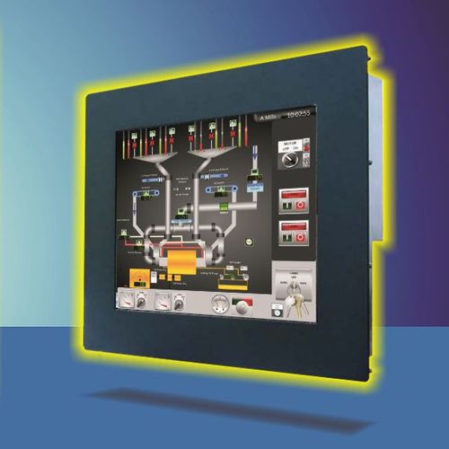 Panel PC di LCD - UTICOR Automation GmbH - TFT LCD / con touch screen / con retroilluminazione a LED