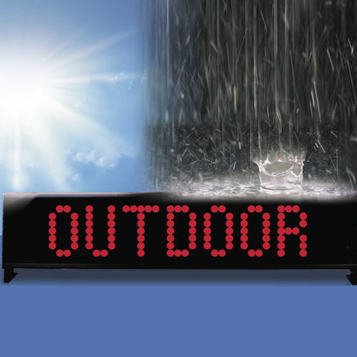 Display LED - EZMR OUT series - UTICOR Automation GmbH - alfanumerico / digitale / a colori